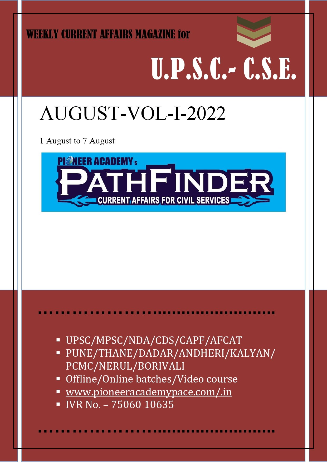 AUGUST-VOL-I-2022